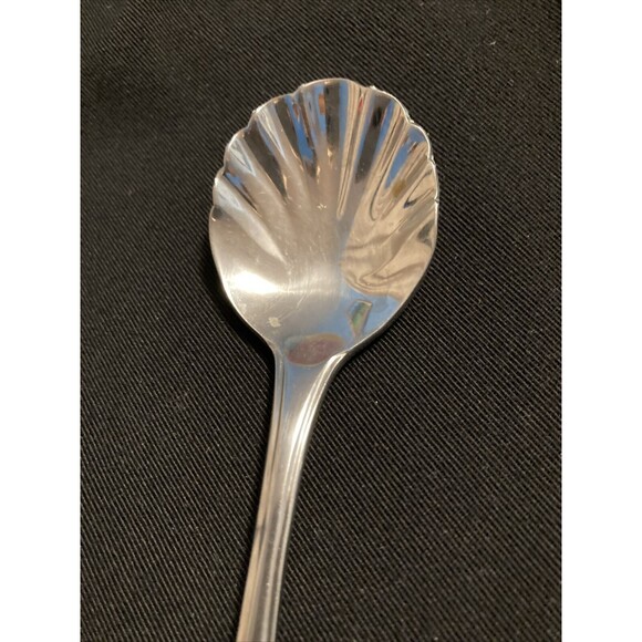 JA HENCKELS Jessica Stainless Glossy Sugar Shell Spoon Discontinued 6” - Picture 3 of 8